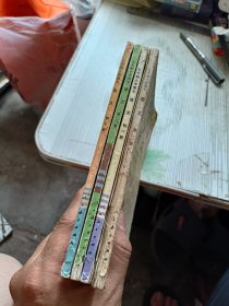五年制小学课本：语文第三，六，七，十 4册合售