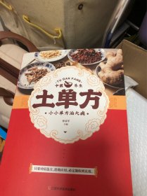 土单方   中医书籍养生偏方大全民间老偏方美容养颜常见病防治 保健食疗偏方秘方大全小偏方老偏方中医健康养生保健疗法