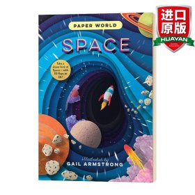 英文原版 Paper World: Space 儿童趣味翻翻书：太空 英文版 进口英语原版书籍