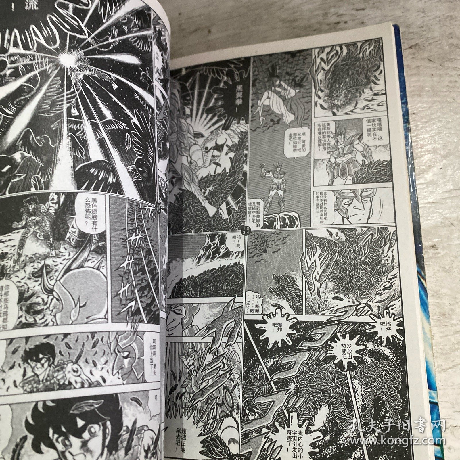圣斗士星矢（1、3）两本合售
