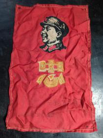 毛主席绣像，纯手工绣
