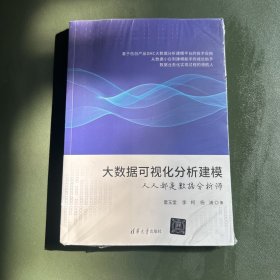 大数据可视化分析建模——人人都是数据分析师   未拆封