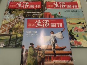 三联生活周刊 2024年第一期第二期第三期 【1，2，3 三本合售】[封底有笔迹，第二期封底有磨损，详细看图]