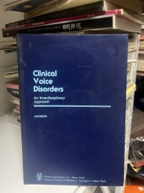 Clinical Voice Disorders：An Interdisciplinary Approach