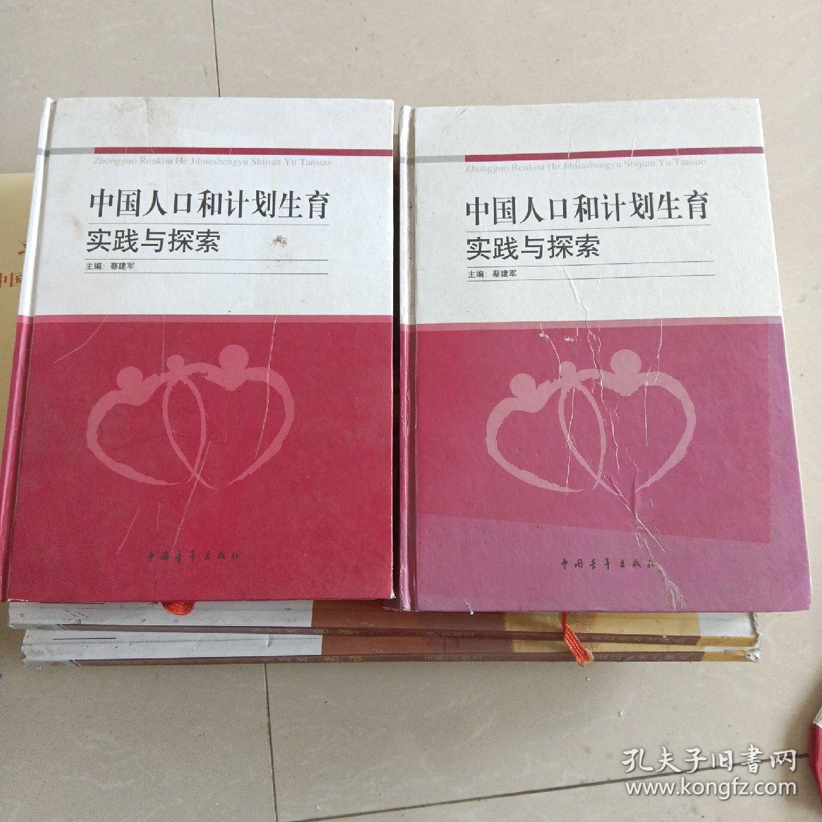 中国人口和计划生育实践与探索，上下两册