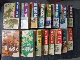 中国革命斗争报告文学丛书（16本合售）大捷孟良崮、石门开、南线战事、丙子双十二、北方有战火…（共16本合售 具体书名看图）