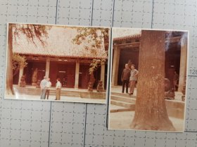 1983前后皖北（？）大屋檐古建筑彩色照片两种