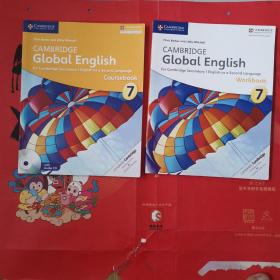 CAMBRIDGE Global English Coursebook7+CAMBRIDGE Global English Workbook7（无光盘）