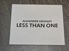 Alexander Gronsky Less Than One