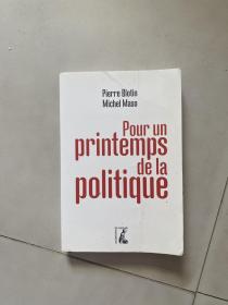 Pour un printemps de la politique