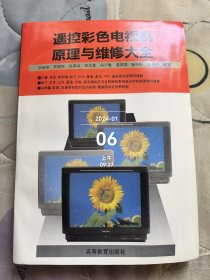 遥控彩色电视机原理与维修大全 库存未阅读图书无勾划字迹