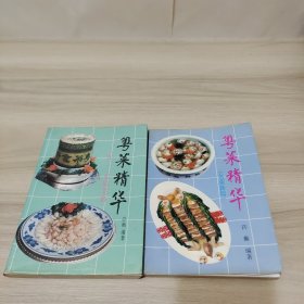 粤菜精华(家庭菜谱)名菜新编，两本合售