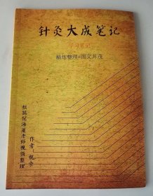 针灸大成笔记 学习笔记，作者祝余，精炼整理，图文并茂