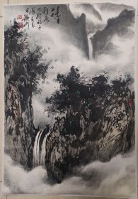 中国美协会员，刘海粟入室弟子、安徽省书画院筹建人之一徐永万山水画