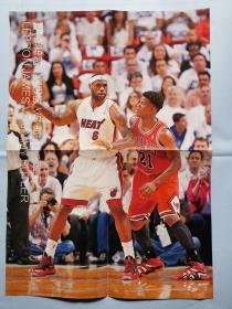 篮球海报--勒布朗.詹姆斯VS吉米.巴特勒（023）