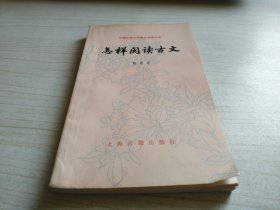 怎样阅读古文 中国古典文学基本知识丛书