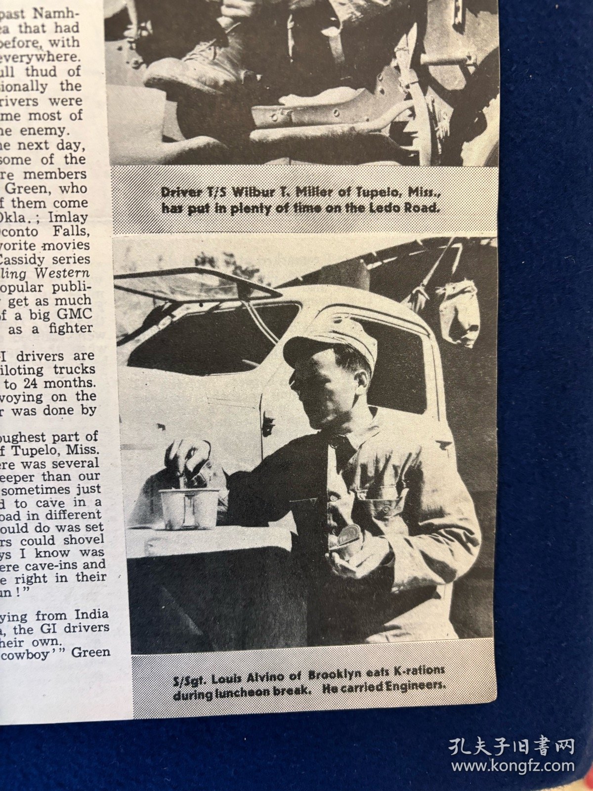 1945年3月刊美国陆军周刊《Yank》杂志，中国的滇缅公路，昆明（多图）；转战日本东京