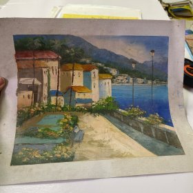 风景油画作品