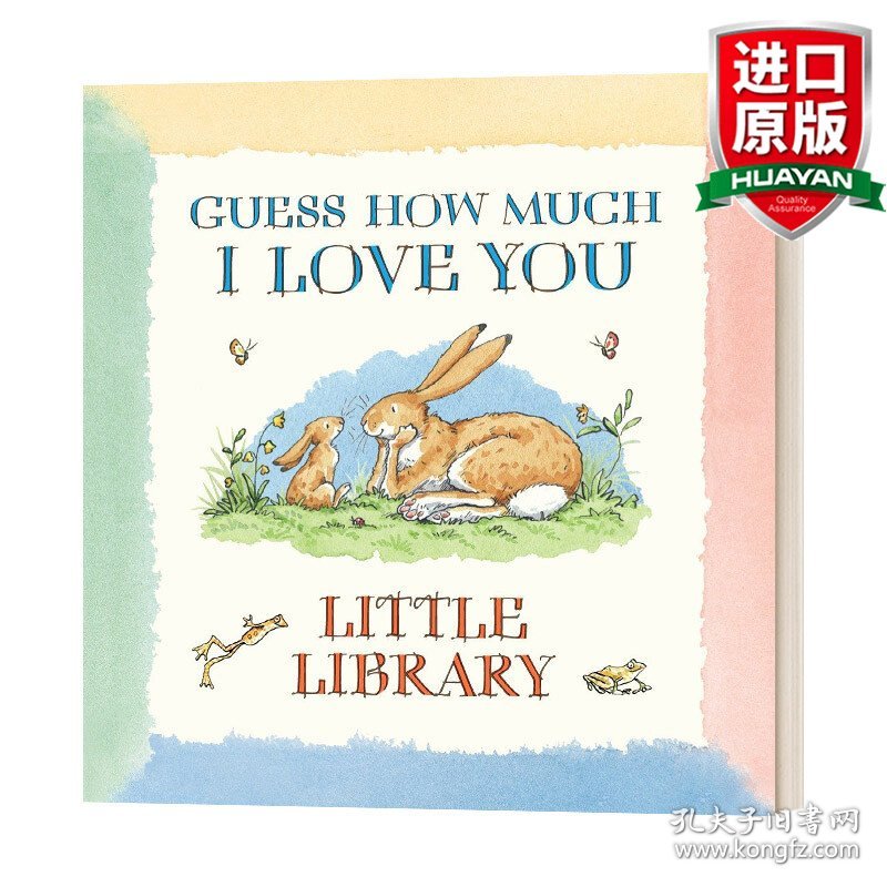 英文原版 Guess How Much I Love You: Little Library猜猜我有多爱你小小图书馆 美版 英文版 进口英语原版书籍