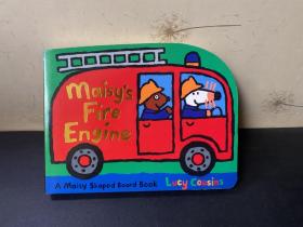 进口英文 Maisy＇s Fire Engine小鼠波波的消防车
