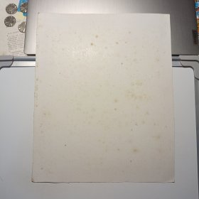 老画-毛泽东 右上角诗词为《清平乐·六盘山》用硬纸装裱