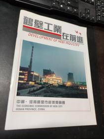 鹤壁工业在前进（宣传册画册图集） 16开37页铜版纸彩印 80年代 奥亚啤酒 大客车 通讯车等