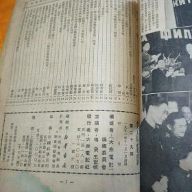 大众电影 合订本(1950年第3.9期；1951年第19. 25. 29 .30期)内附多张当时期的电影优待券，书本第3期封面和第30期封底有破损 ，其余期刊品佳，拍摄如图 ，看图购买 避免争议，品自鉴