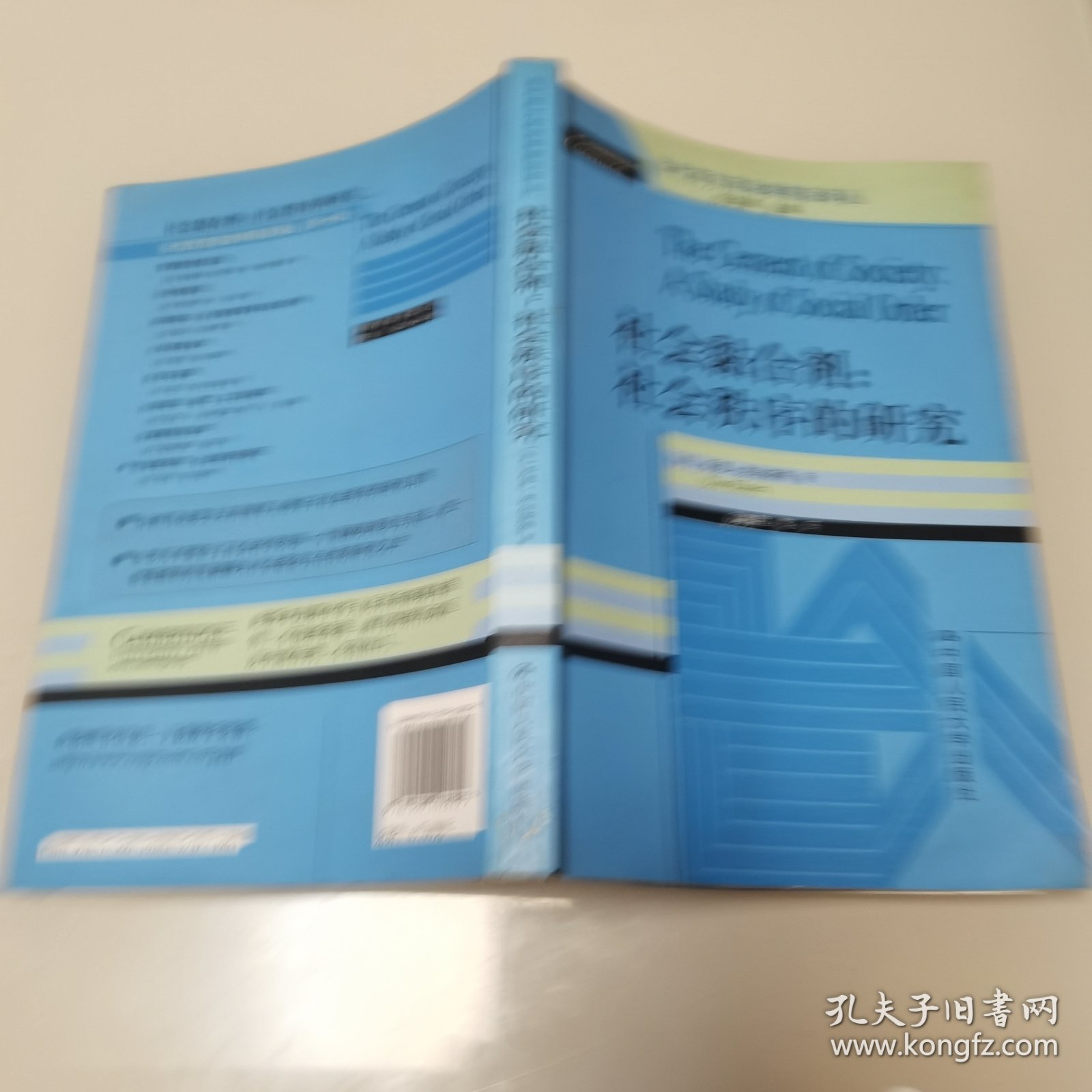 社会黏合剂-社会秩序的研究