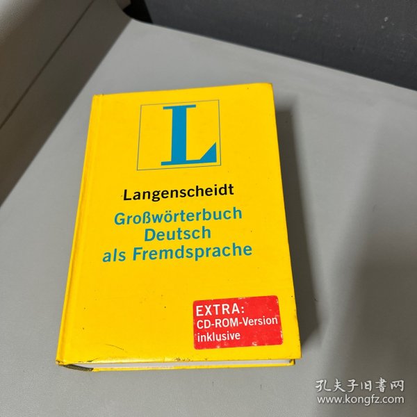 Langenscheidts Grosswoerterbuch Deutsch als fremdsprache