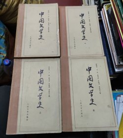 中国文学史（一，二，三，四）全4册