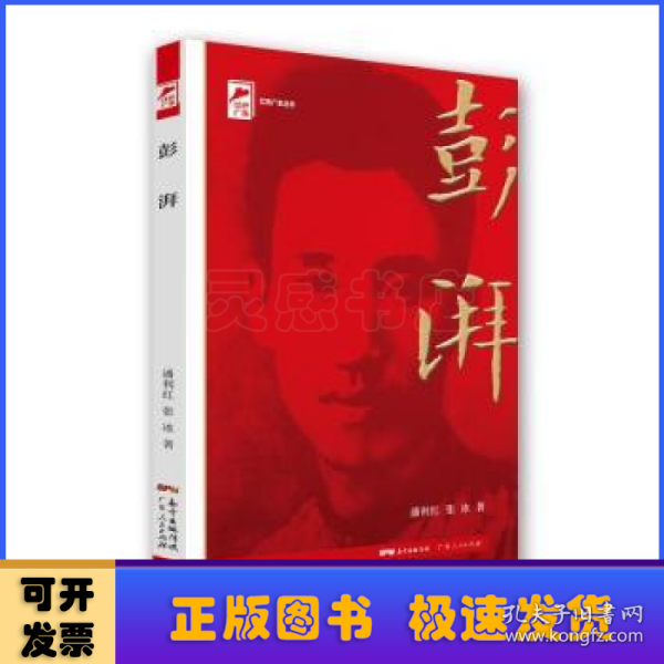 红色广东丛书：彭湃（庆祝中国共产党成立100周年！广东省委宣传部2021年主题出版重点出版物！）