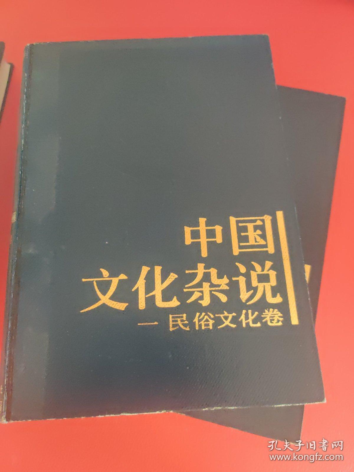 中国文化杂说 全十卷册