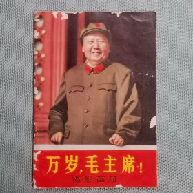 万岁，毛主席 红色藏书 摄影画册