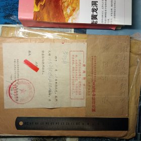 1967年12月湖南省革命委员会文化革命接侍站信封与批示函（有印章最高指示，附马田坪公社情况说明一份）