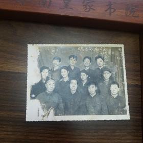 80年代初.老照片.黑白照片5张.送战友.送友人.老职工
