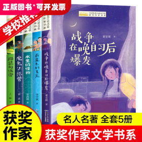 全国优秀儿童文学奖获奖作家书系——战争在晚自习后爆发