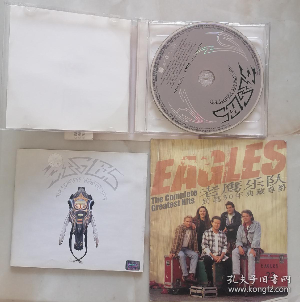 老鹰乐队跨越30年典藏尊爵-2003年精选辑（2CD附赠中文歌词手册）