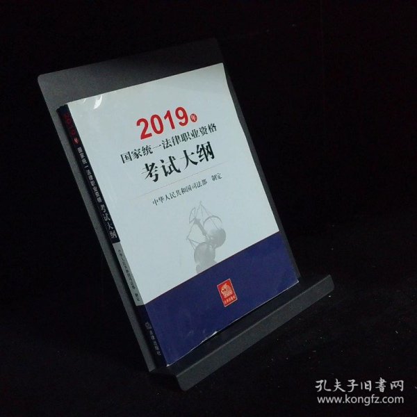 国家统一法律职业资格考试大纲2019版