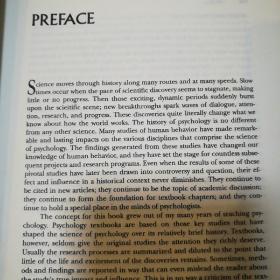 改变心理学的40项研究：探索心理学研究的历史=FortyStudiesthatChangedPsychology:ExplorationsintotheHistoryofPsychologicalResearch