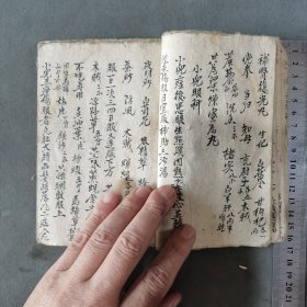 民国手写中医眼科处方验方古籍 民國廿四年 眼科備用 44页88面 一册全（收眼科急备方23页57方症状剂量服用注意等 天医祝繇科5页16符治眼法及叶文公画符念咒焚香治法 眼科针炙法2页10针炙穴位疗法方 另附张富德洗眼方 陈修园开瞽神方 潘得新施送眼珠生翳膜外障仙方等九方 以上各方均症疗方法详细 一目了然）