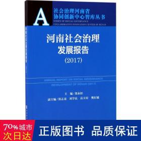 河南社会治理发展报告（2017）