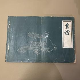 鸟谱  【中央工艺美术学院图案训练班1960年 8开本】
