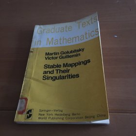 Stable Mappings and Their Singularities 稳定映射及奇点 英文版