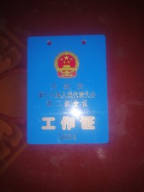 2024年开封市第十六届人民代表大会第二次会议工作证