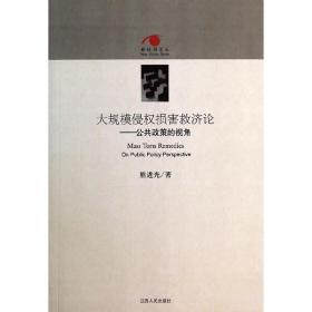 大规模侵权损害救济论——公共政策的视角