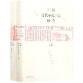 全新正版中国近代小报小说研究9787505445390