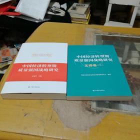 中国经济转型期，质量强国战略研究十支撑卷(二)，合售