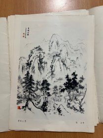 蜀中名胜第一集共12张