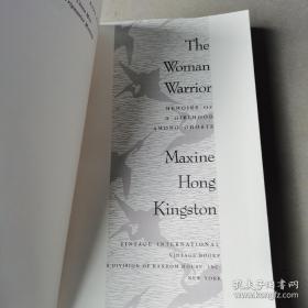 The Woman Warrior：Memoirs of a Girlhood Among Ghosts英文版