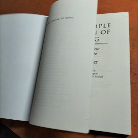 The Simple Feeling of Being: Visionary, Spiritual, and Poetic Writings